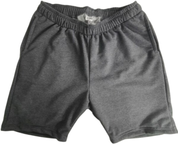 Short Algodón Gris